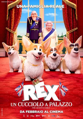 Character poster di rex un cucciolo a palazzo maxw 644