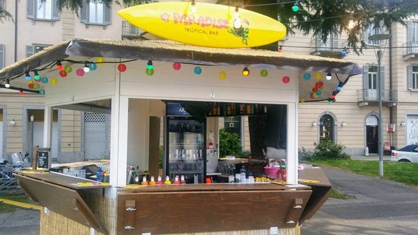 Paradise tropical bar