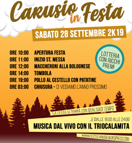 Carusio in festa