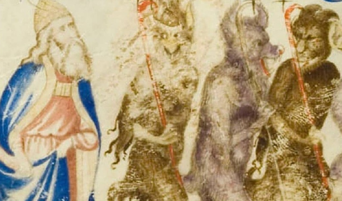 Uno Dei Diavoli Della Dantesca Bolgia Dei Barattieri