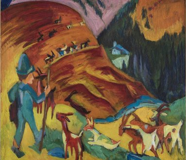 Ernst Ludwig Kirchner e la grandiosità della montagna